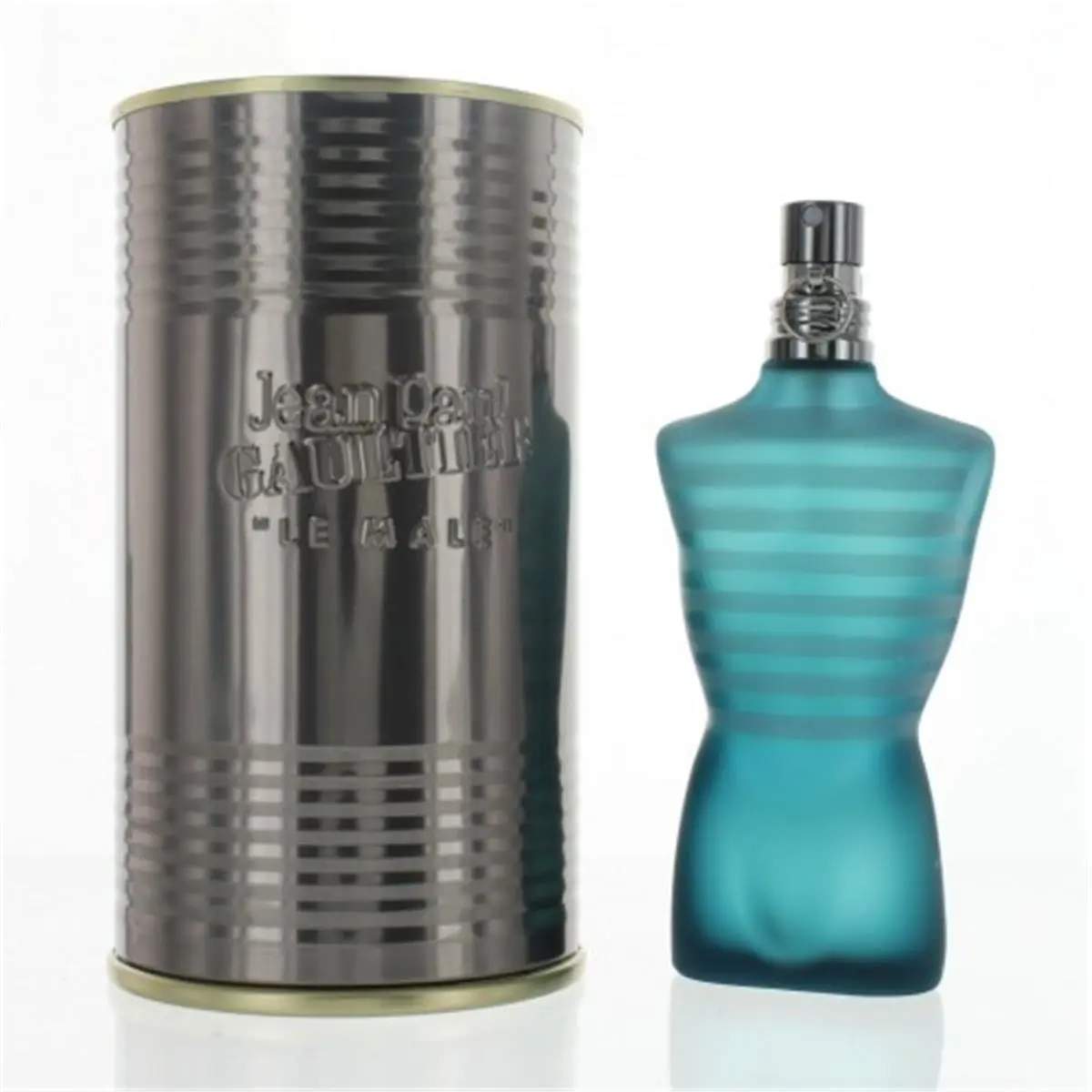 Jean Paul Gaultier Le Male Eau De Toilette with Mint-Lavender & Vanilla Base Notes, Men's Fragrance Spray, 2.5 fl oz, Fragrances, Spray Bottle, Signature Scent, Lavender Mix, Mint & Spice