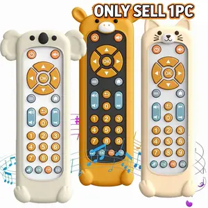 Remote Control Simulation Toy, Early Education Tool, Sensory Play, Music Learning Toy, Musical Light Up, Technology Aid, Requires 2 Aaa Batteries, Educational Toys