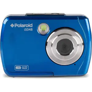 Polaroid IS048 Digital Camera - Small Lightweight Waterproof Instant Sharing 16 MP Digital Portable Handheld Action Camera (Red)