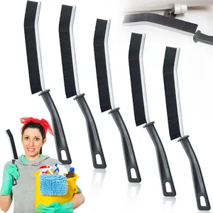 5 Pcs Crevice Cleaning Brush, Hard Bristle Gap Brush, Multifunctional Crevice Cleaner for Bathroom Kitchen Tile Window Gap Spring Cleaning Tool