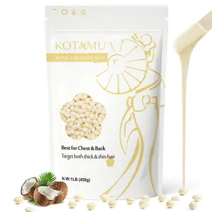 KOTAMU Hair Removal Wax Beads for Women & MenPainless Bikini Hair Removal Pearl Wax Beads Unwanted Hair