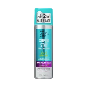 Kiss Colors & Care Super Stay Freezing Spray Maximum Hold, 6 oz.
