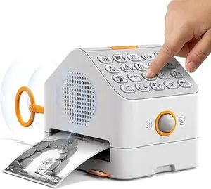 FaithTag Kids Bible Story Player FV31 with Printer, 40 Built-in Audio Stories, Supports Offline & Bluetooth, Child Lock, Christian Gift for Ages 3-10, Toddlers, Sunday School & Easter Basket Gift