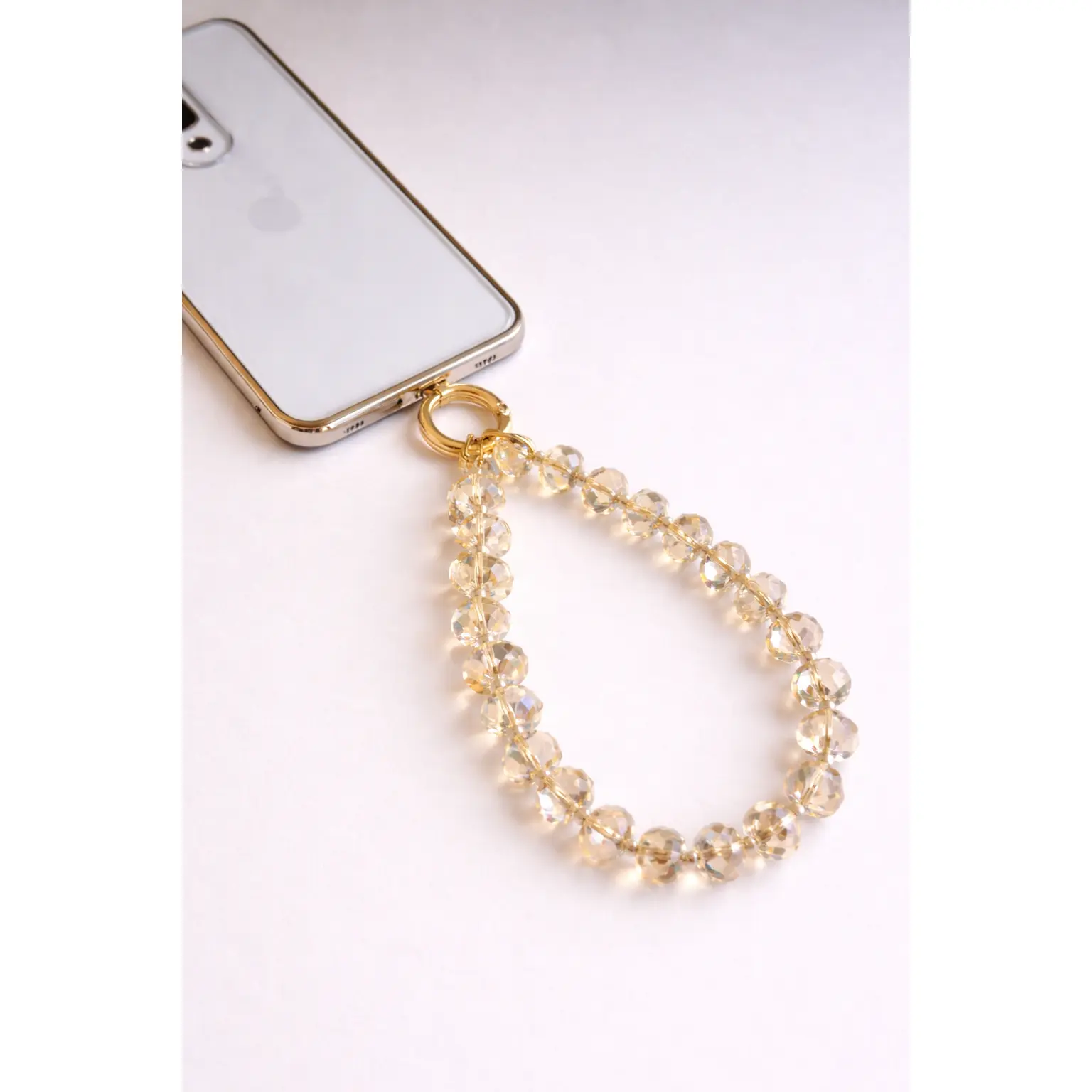 Sparkling Crystal Phone Wristlet Charm ✨