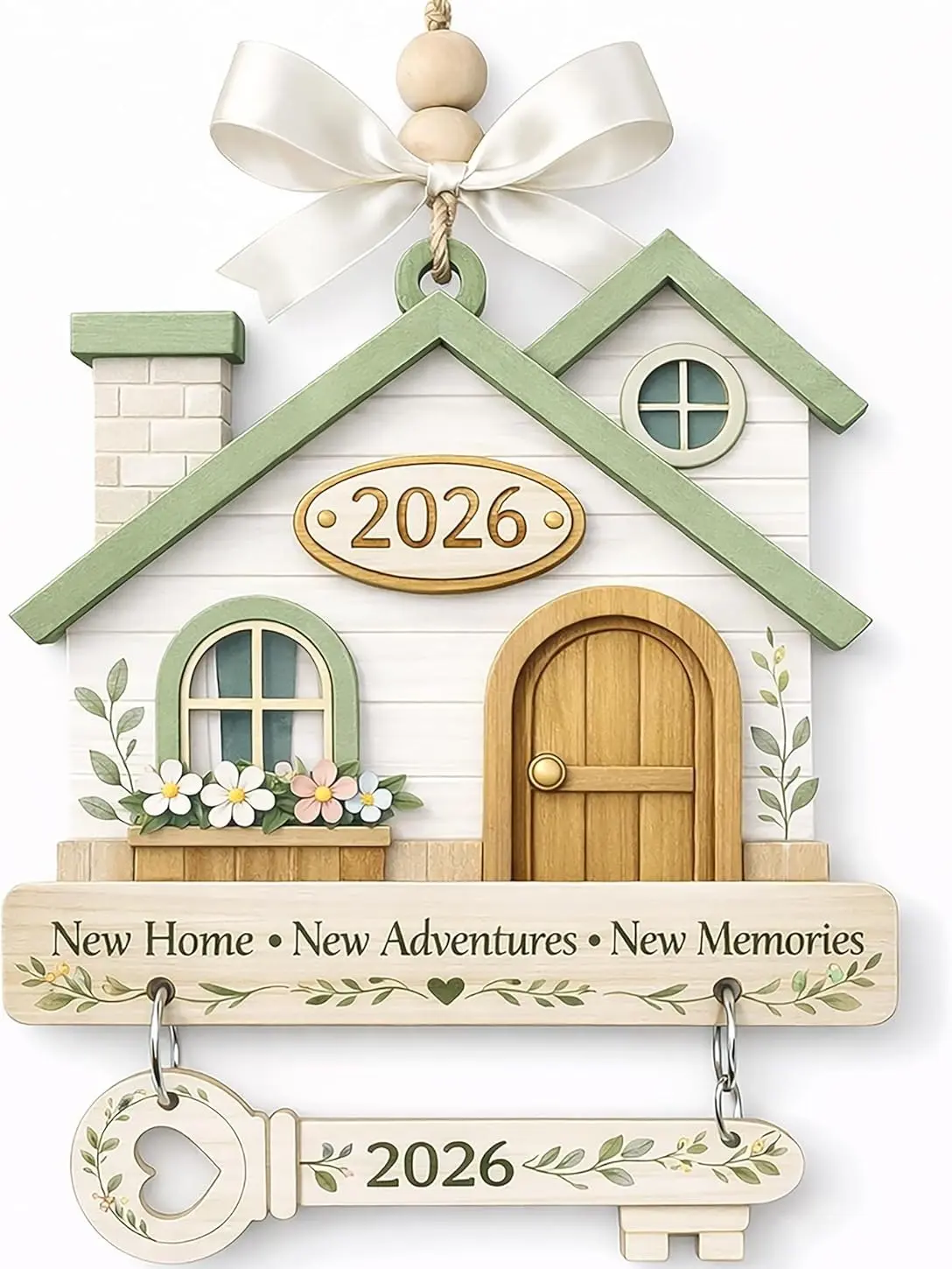 New Home Ornament 2026, New Home Gifts, Gift for Best Friend, Housewarming Presents, New House Gift, Welcome Home Gift, First Home Gifts, Home Sweet Home Decor