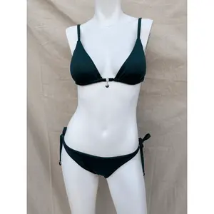 Emerald Tide O-Ring Side-Tie Bikini Bottoms