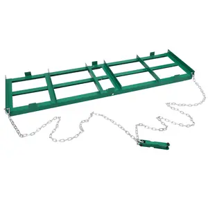 GARVEE Heavy-Duty Driveway Drag Harrows & Lawn Leveling Rakes: Steel Construction, Widths 30"-96", Tow Behind for ATV/UTV/Tractor, Perfect for Yards, Driveways, Gardens, Farms, Golf Courses