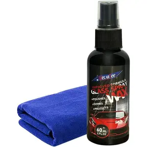 Glass Coating Spray for Car Windshield - Long-Lasting Hydrophobic Protection, Prevent Fogging, UV Shield - Improves Visibility in Rain & Snow - Easy to Apply