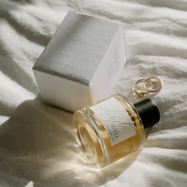 Orchid and Ash IDYLL Women's Elegant Fragrance, Floral Scent with Clean Notes, High-Load Formula, Jasmine Base Perfume, Floral Scent Perfume, Orchid Women's Fragrance