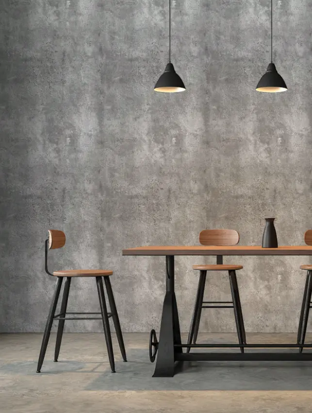 Concrete Peel and Stick Wallpaper, Removable Self-Adhesive Vinyl Wall Decor