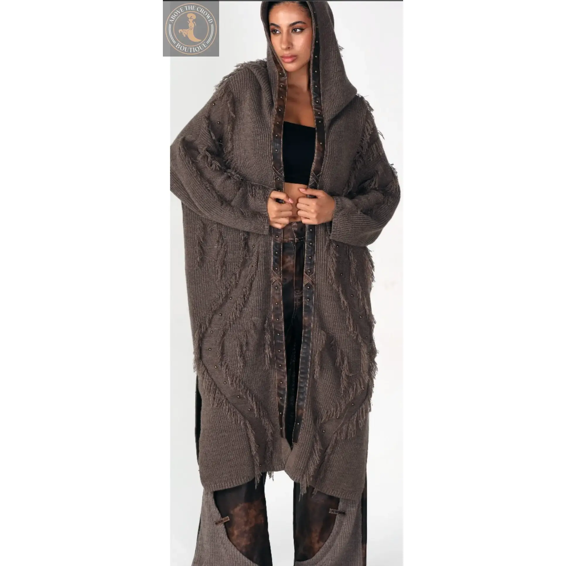 H-4 Long Oversized Cardigan 4704