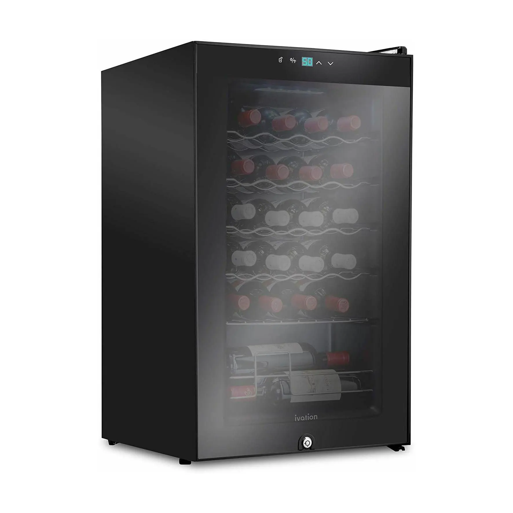 Ivation 24-Bottle Freestanding Wine Refrigerator Ivation 24-Bottle Freestanding Wine Refrigerator