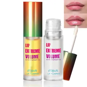 Glossy High-Shine Liquid Long Lasting Lip Plumper Oil Serum, Lip Balm Increases Elasticity Repair Lip Fine Lines, Instant Volumizing Plumping, Easy Application Lip Treatments for Volume,Wrinkle & All Types Sensitive Lip,Sexy Lips Skincare Makeup Cosmetics
