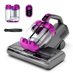 Trucozie T552 Mattress Vacuum Cleaner, Anti-Allergy Dust Mite Bed Vacuum Cleaner with UV, Hot Air and High Heat, 500 Watts 16Kpa Powerful Suction Dual Cup Handheld Vacuum for Beds, Sofas, Couches, Corded