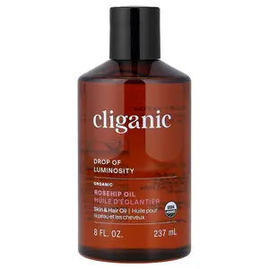 Cliganic Drop of Luminosity™, Organic Rosehip Oil, 8 fl oz (237 ml)