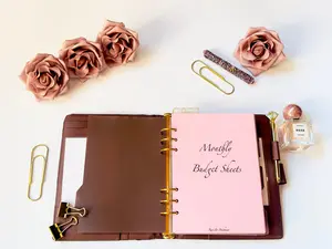 Financial Budgeting Inserts (Full Year Supply! 12 months worth)