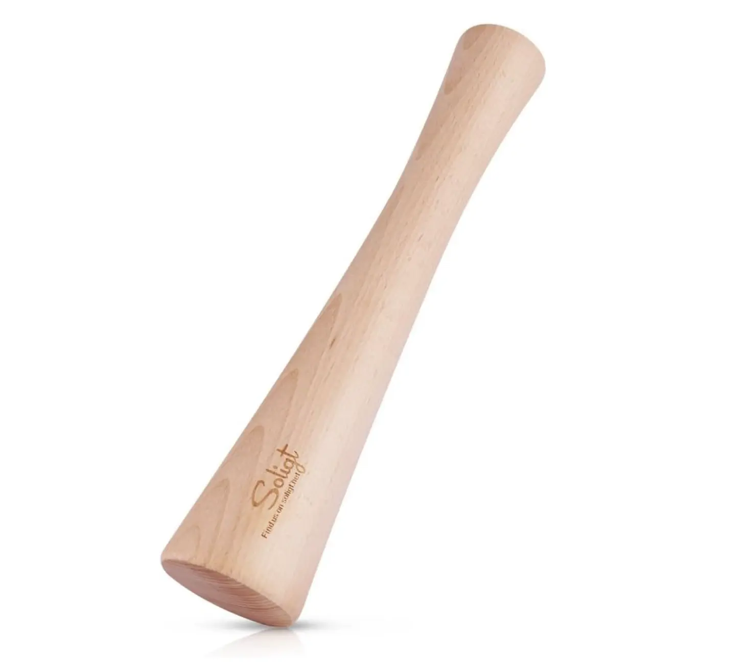 Soligt Fermentation Solid Wood, 12" Sauerkraut Pounder for Mason Jars Vegetable Fermentation- One Piece of Solid Wood  Kitchen Ceramic Utensils Wooden #DealsForYouDays Durable Cooking Tools