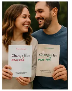 Pray for Each Other Bundle: Pray for Him and Pray for Her devotional books.
