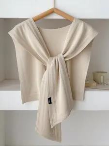 Women's Fashion Solid Color Shawl, Multifunctional Accessory, Suitable for All Seasons Daily Use, Stylish Accessory, Scarf Wrap