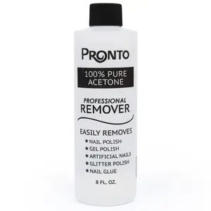 Pure Acetone Nail Polish Remover – Quick Soak Off for Gel, Acrylic, Natural Nails