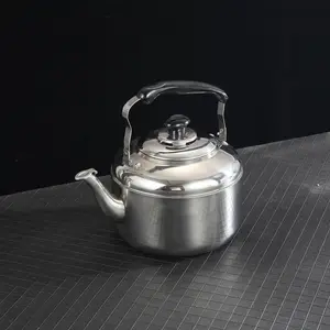 Stainless Steel Whistling Kettle, Fast Boiling Water Heater, BPA Free, Ideal for Kitchen Office Camping Travel, Home Hotel Restaurant Gift, Tea Kettle