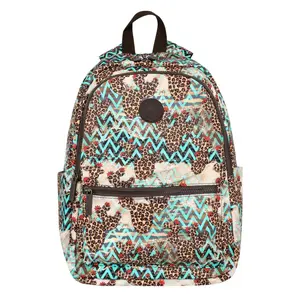 Leopard Cactus Print Backpack
