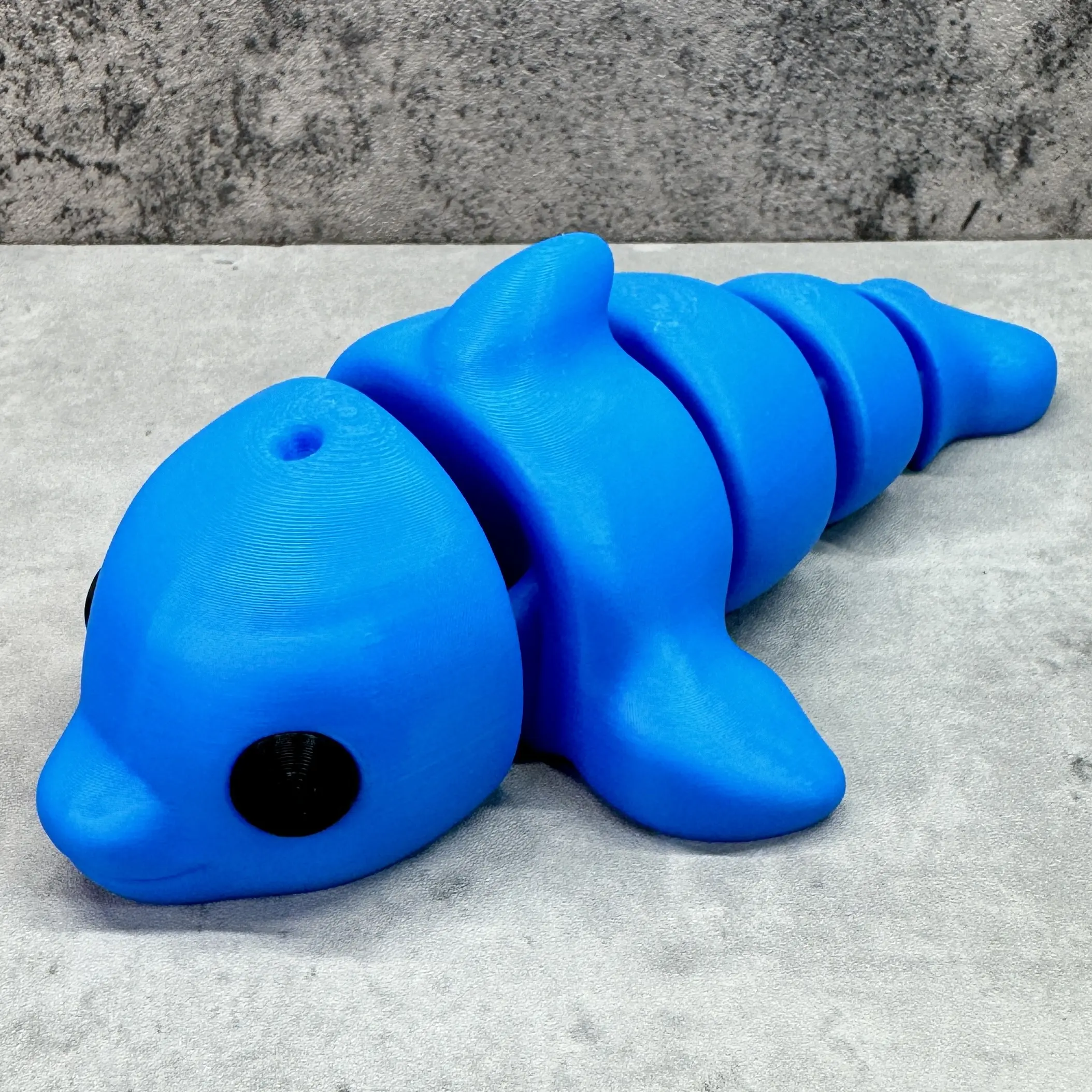 3D Printed Articulated Dolphin
