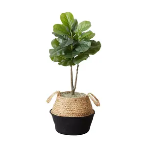 Nearly Natural 3' Artificial Fiddle Leaf Fig Tree DIY Kit