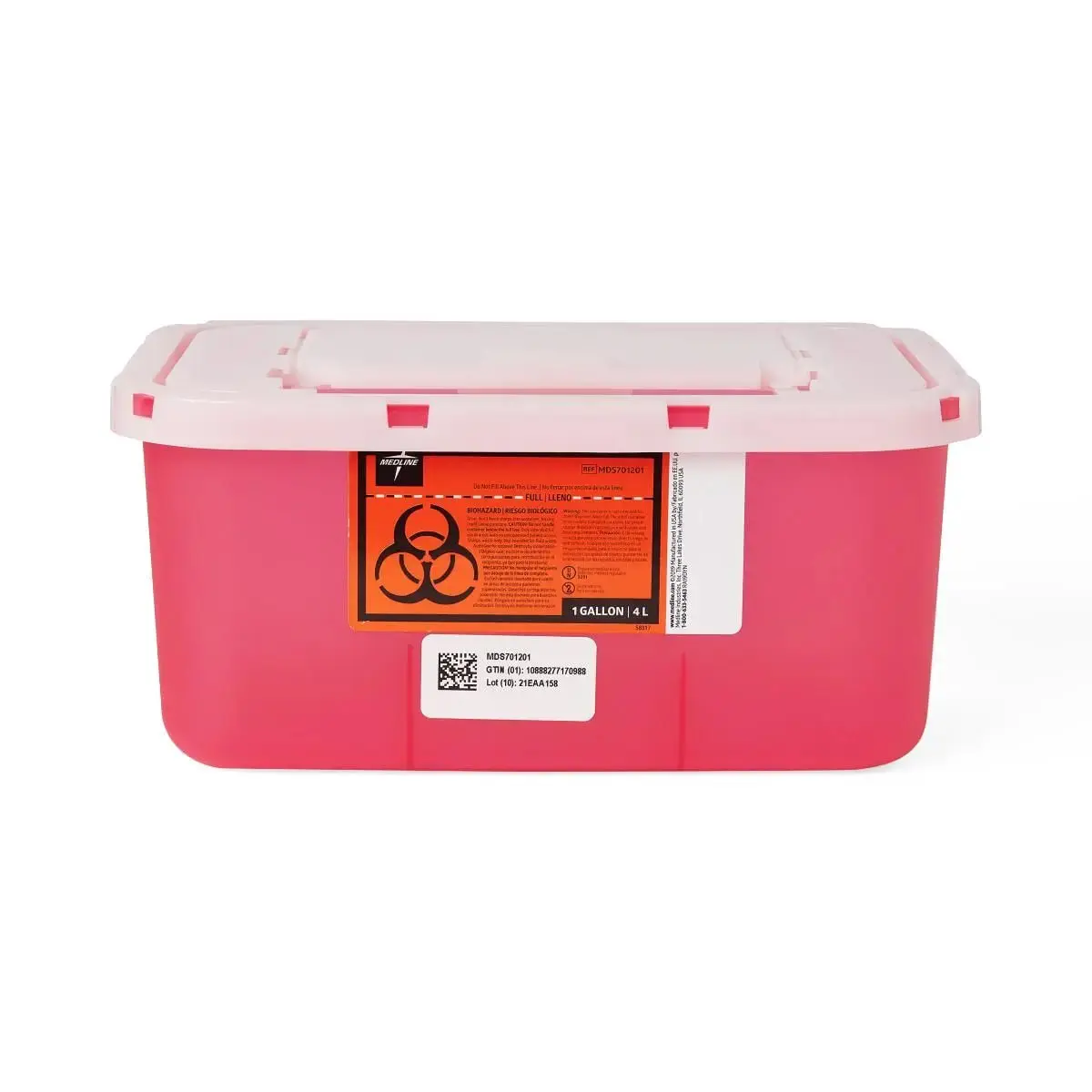 Sharp Container 1 Gallon each Medline