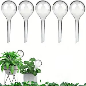 Bulb Shaped Plant Self Watering Device, 5 Counts/set Simple Durable Plant Self Watering Bulb, Automatically Plant Watering Tool, Garden Supplies for Home Garden