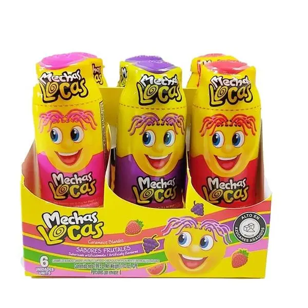 DULCE MECHAS LOCAS ( FRUNA ) x6 unidades