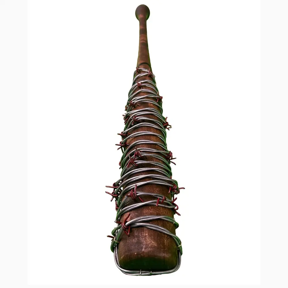 Premium Walking Dead Lucille Negan Hardwood Replica | Red Brand Version