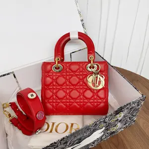 Pre-owned Dior Lambskin Shoulder Bags 7.8'' R14359 Shoulder Bag C6846819573 0317 T1 Chloe