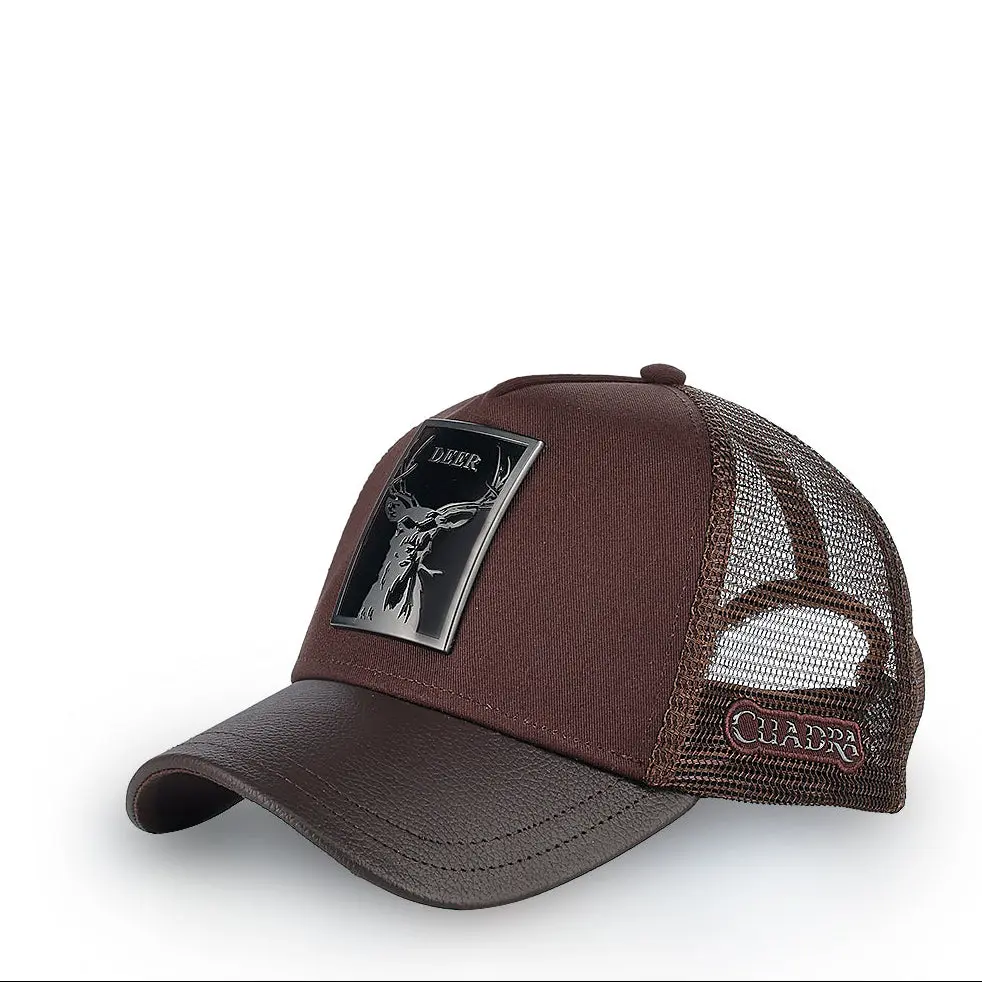 Cuadra Chocolate Deer Cap CC115