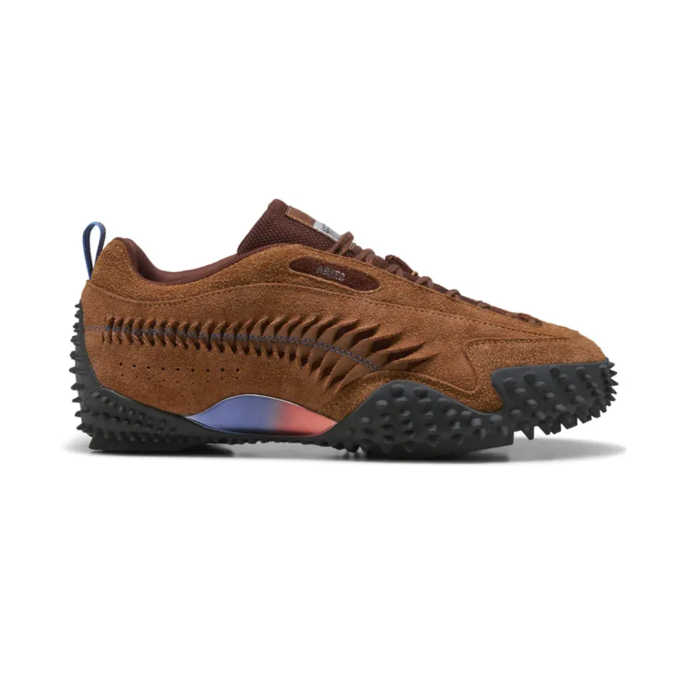 PUMA Mens X Aries Mostro Craft Lace Up Sneakers Shoes Casual - Brown