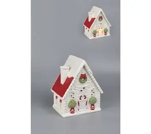 RC Home Decor 10" Gingerbread House with LED Lights