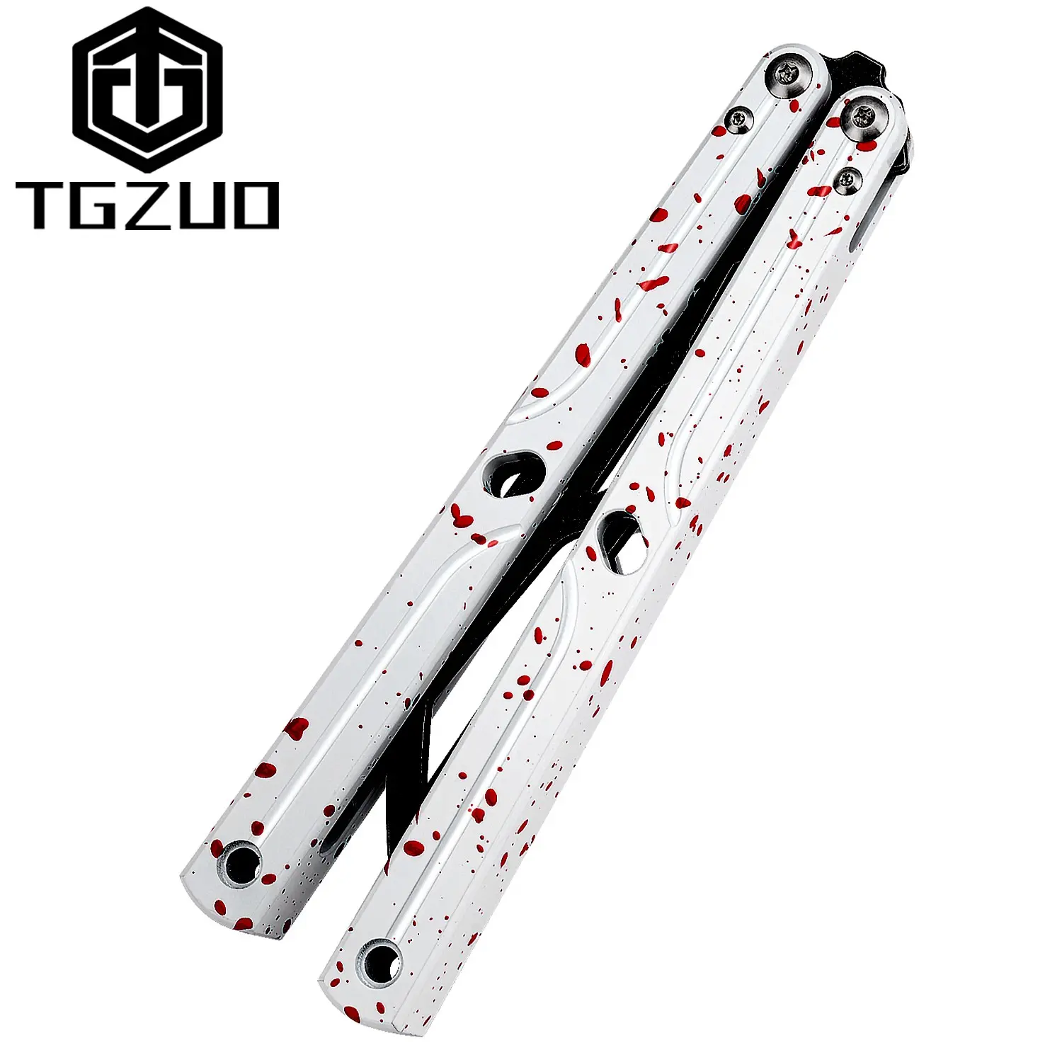 1pc Butterfly Trainer, Flip Tool, Aluminum Alloy Handle, Grip, High-Quality Edc, Five Color Options, Durable Design, Perfect for Daily Use
