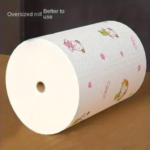 100 Piece Washable Kitchen Cleaning Towels Set, Modern Design Non-Woven Material, Lightweight Square Star Inspired, Hand Wash Only