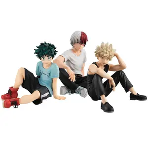 Anime MHA Figure Todoroki Shoto Midoriya Izuku Action Figure kawaii model statue Collection toys Hero Katsuki Bakugo figura Gift