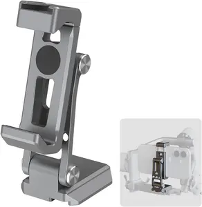 Metal Phone Mount with Baseplate for Arca-Swiss,Compatible for DJI RS 4 Mini & RS 3 Mini, Phone Mount Adapter Support Free Adjustment Joints, Phone Tripod Mount for  17/16/15-5338