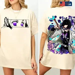 Shinobuu Character Shirt, Demon #Slayer Tee, Best Anime Hoodie, Gift For Anime Lovers, Anime Printed Shirt, Gift For Him, Gift For Her subtle anime