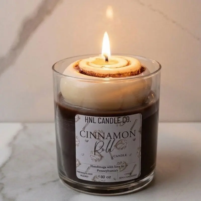 HNL Candle Co. Cinnamon Roll Desert Candle