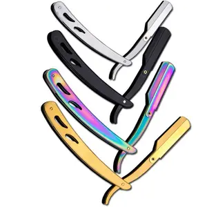 1pc Stainless Steel Knife Holder - Beauty Salon Hairdressing Tool - Men's Hair Salon Barber Shop Knife Holder