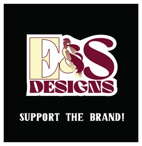 E&S DESIGNS 4x4 Laminated Full Color Sticker