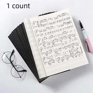 Piano Music Notebook, Spiral Notebook, Spiral Bound Notepad, 1 Count Piano Stave Notation Music Composition Notebook, Music Theory Workbook, Music Composition Notebook for Piano Practice, Notebook Journal