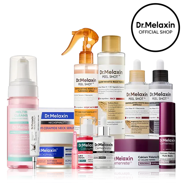 [Dr.Melaxin Live Exclusive Bundle] Ultimate Full Face Rescue Set | Full Face, Eye & Neck Routine for Spots, Pores, Texture & Firmness | Korean Skincare