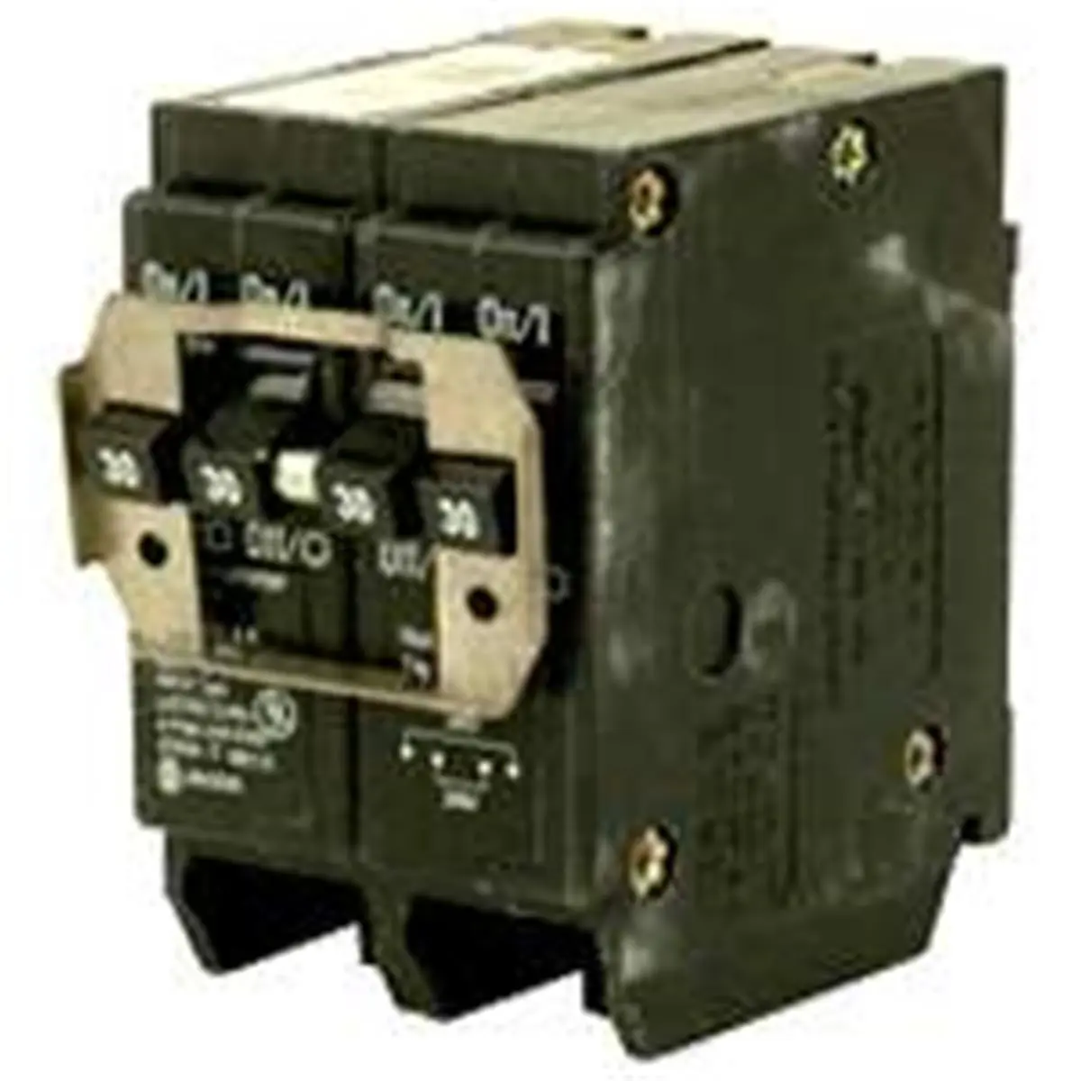 Cutler-Hammer Quad Circuit Breaker - Double Pole 20A, Double Pole 40A, 10,000 AIC Interrupting Capacity, UL Listed, Meets UL 489, Plug-In Mount, 0.9 Lb, 120/240 Volt, 10,000 Aic Interrupting Capacity