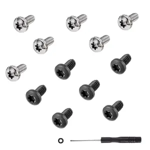Studio Pro Headband Screws Replacement for  Studio 3,  Studio 1.0,  Studio 2 Headphones Screws+ Repair Kit (6pcs +6pcs Black)