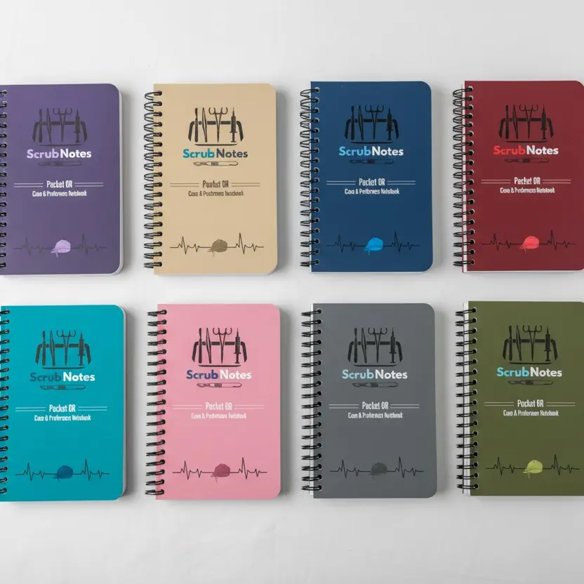 ScrubNotes Pocket OR Case & Preference Notebook