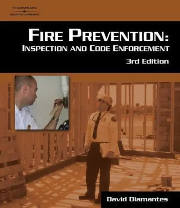 USED Book - Fire Prevention: Inspection and Code Enforcement by David Diamantes (Hardcover) - english